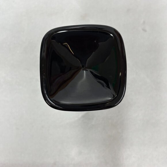 1970’s Noritake Spotlight Vintage Ebony Black Glass Goblets Set of Six (6) RARE - Picture 5 of 11